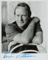 Dennis Waterman signed black & white photo 10x8 Inch. Was an English actor and singer. He was best