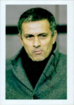 JOSE MOURINHO Manager signed Chelsea 8x12 Photo. Good condition. All autographs come with a