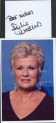 Julie Walters signed card with unsigned 6x4inch colour photo. Good condition. All autographs come