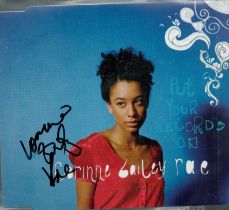 CORINNE BAILEY RAE Singer signed 'Put Your Records On' CD Good condition. All autographs come with a