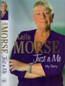 Laila Morse signed Just a Mo hardback book. Signed on inside title page. Dedicated. Good