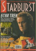 Colm Meaney signed Starburst Star Trek Magazine No 177. Good condition. All autographs come with a