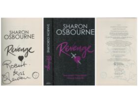 Sharon Osbourne signed Revenge hardback book. Signed on inside title page. Good condition. All