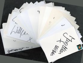 Signature card collection, may yield good value. Some good names such as Jonathan Wilkes, Roger