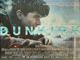 Dunkirk (2017) UNSIGNED Movie Poster 40x30 inch approx. Good condition. All autographs come with a