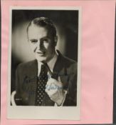 Jack Warner signed 6x4inch black and white photo. Max and Annette on reverse. Good condition. All
