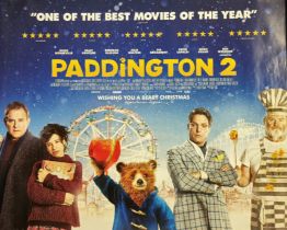 Paddington 2 (2017) UNSIGNED Movie Poster 40x30 inch approx. Good condition. All autographs come