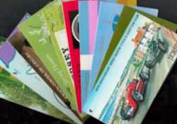 Stamp Book Collection. 10 stamp books collection, includes 60th Anniversary Jersey Motorcycle and
