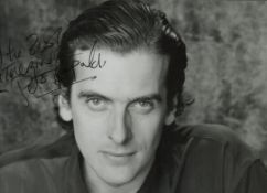 Peter Capaldi signed black & white photo 8x6 Inch. Is a Scottish actor and director. He portrayed