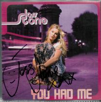 JOSS STONE Singer signed CD 'You Had Me’. Good condition. All autographs come with a Certificate