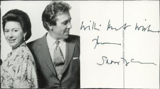 Lord Snowdon signed 7x4inch black and white photo. Good condition. All autographs come with a