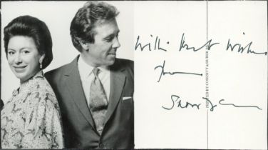 Lord Snowdon signed 7x4inch black and white photo. Good condition. All autographs come with a