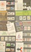 Stamp Collection. 10 stamp books collection, includes 25tyh Anniversary of the Coronation Post