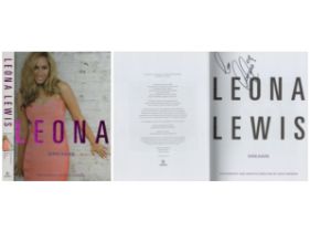 Leona Lewis signed Dreams hardback book. Signed on inside title page. Good condition. All autographs