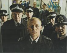 Martin Freeman signed 10x8 Hot Fuzz colour photo. Good condition. All autographs come with a