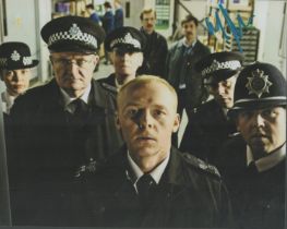 Martin Freeman signed 10x8 Hot Fuzz colour photo. Good condition. All autographs come with a