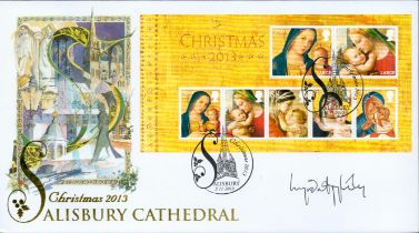 Lynda Appleby signed Christmas 2013 FDC. 3/11/2013 Salisbury postmark Good condition. All autographs