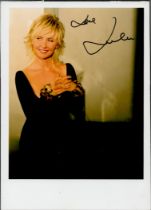 LULU Singer signed Photo. Good condition. All autographs come with a Certificate of Authenticity. We