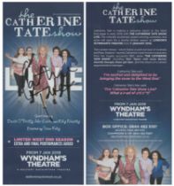 Catherine Tate signed The Catherine Tate Show West End theatre flyer. Good condition. All autographs