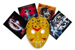 SALE! Kane Hodder Friday 13th hand-signed Jason Voorhees mask. Hand-Signed by Kane Hodder, who