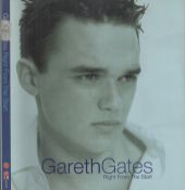 Gareth Gates signed Right from the start. Signed on inside page. Dedicated. Good condition. All