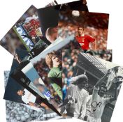 Sport collection 11 signed assorted photo`s includes some great names such as Nigel Jemson, Phil