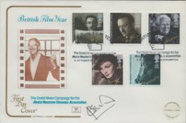 Ian Botham signed British Film Year David Niven Campaign FDC. 5 Stamps 1 postmark. Good condition.