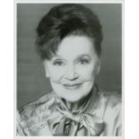 Jeanette Nolan signed 10x8 inch black and white photo dedicated. Good condition. All autographs come