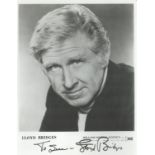 Lloyd Bridges signed black and white photo. Dedicated. Measures 8"10"appx. Good condition. All