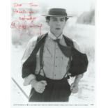 Robert Lindsay signed 10x8 inch black and white photo dedicated. Good condition. All autographs come