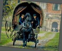 Packy Lee signed colour photo from his role as Johnny Dogs in Peaky Blinders TV series. Measures