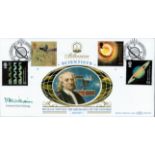 Professor David Williams signed Millennium Countdown Scientists FDC Grantham 3rd August 1999. Good