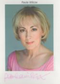 Paula Wilcox signed 6x4 inch colour promo photo. Good condition. All autographs come with a