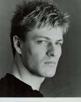 Sean Bean signed 10x8 inch black and white vintage photo. Good condition. All autographs come with a