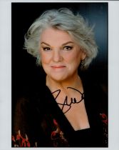 Tyne Daly signed 10x8 inch colour photo. Good condition. All autographs come with a Certificate of