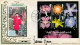 Diarmuid Gavin signed The Royal Horticultural Society Bicentenary FDC Chelsea London 25th May