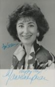 Maureen Lipman signed 6x4 inch black and white photo dedicated. Good condition. All autographs