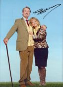 Sue Holderness signed colour photo, from Only Fools and Horses in the role as Marlene Boyce.
