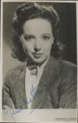 Jessie Matthews signed 6x4inch black and white photo. Good condition. All autographs come with a