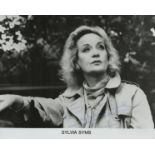 Sylvia Syms signed 10x8 inch black and white photo. Good condition. All autographs come with a