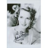 Maureen O'Hara signed 12x8 inch black and white photo. Good condition. All autographs come with a