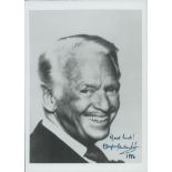 Douglas Fairbank Jr signed 7x5 inch black and white photo. Good condition. All autographs come