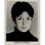 Wendy Padbury signed 10x8inch black and white photo. Good condition. All autographs come with a