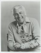 Stewart Granger signed black and white photo. Dedicated. Measures 8"x10" appx. Good condition. All