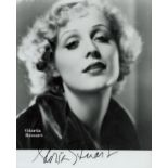 Gloria Stuart signed 10x8 inch black and white photo. Good condition. All autographs come with a