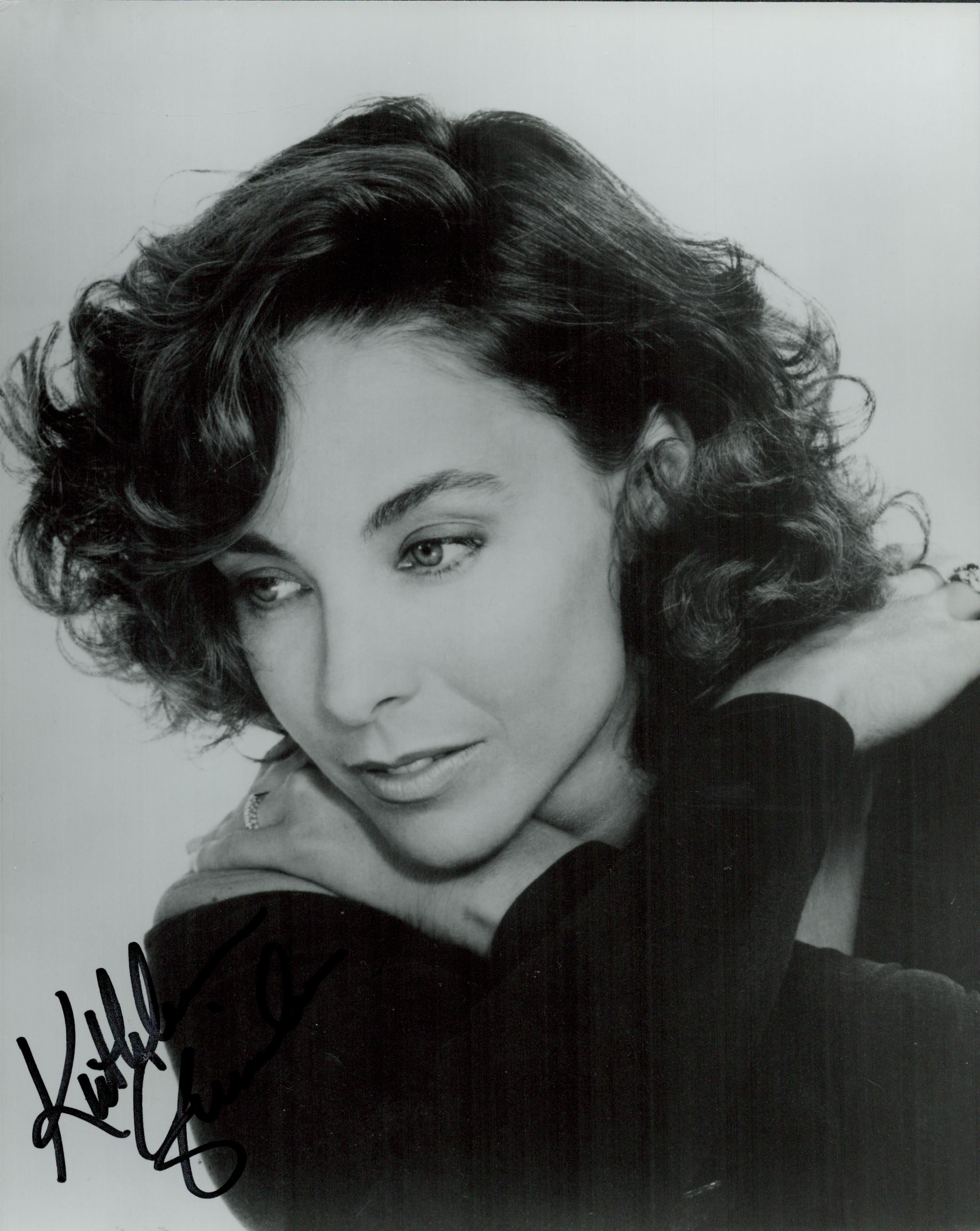 Kathleen Quinlan signed 10x8 inch black and white photo. Good condition. All autographs come with