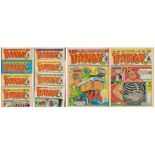 Dandy collection of 10 comics. Dandy NO. 2489 5th august 1989,Dandy NO. 2490 12 august 1989, Dandy