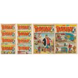 Dandy collection of 10 comics. Dandy NO. 2469 18th March 1989, Dandy NO. 2470 25th March 1989, Dandy