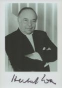 Herbert Lom signed 6x4 inch black and white photo. Good Condition. All autographs come with a