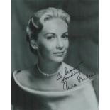 Vera Miles signed 10x8 inch black and white vintage photo dedicated. Good Condition. All